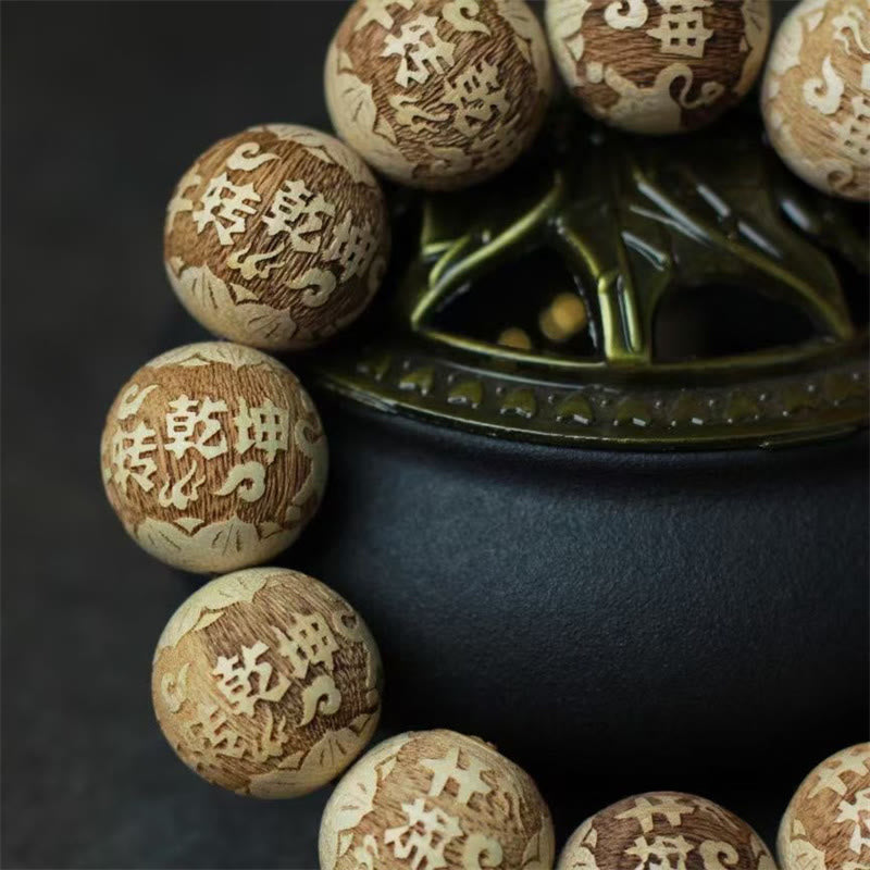 Buddha Stones, Kampferholz, Yin-Yang-Ochsengravur, Klarheit - image 8