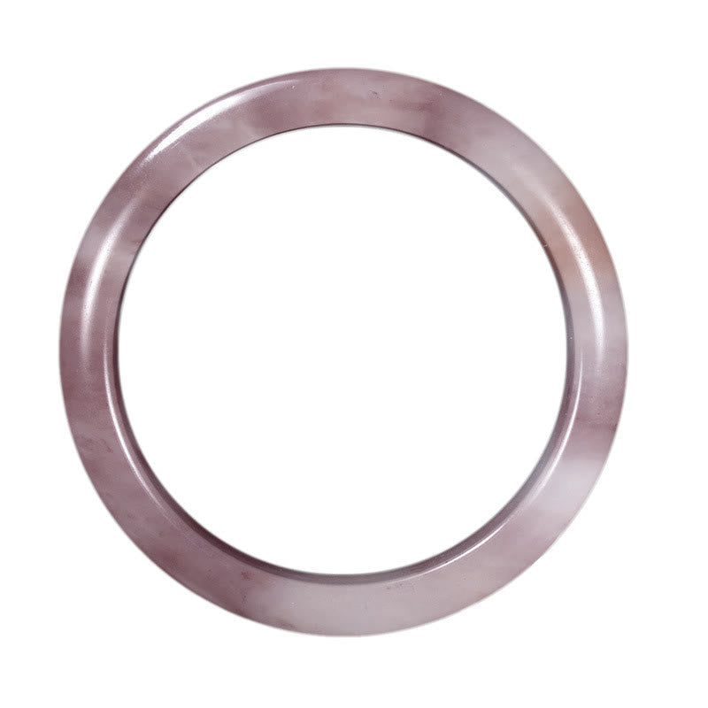 Buddha Stones Lila Jade Glück Schutz Armband Armreif