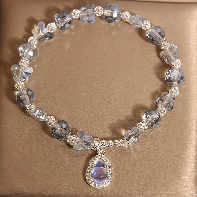 Buddha Stones Schmetterlings-Kürbis-Amethyst-Citrin-Labradorit-Balance-Armband - Labradorit (Handgelenkumfang: 18 cm) - image 8