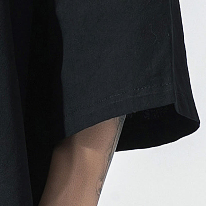 Buddha Stones Tang-Anzug, offene Vorderseite, Jacke aus Baumwolle und Leinen, Herren-Kimono mit Dreiviertelärmeln - image 14