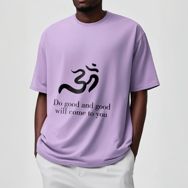 Buddha Stones Casual Om Symbol Sanskrit Spirituelles Design Baumwolle T-Shirt - image 18