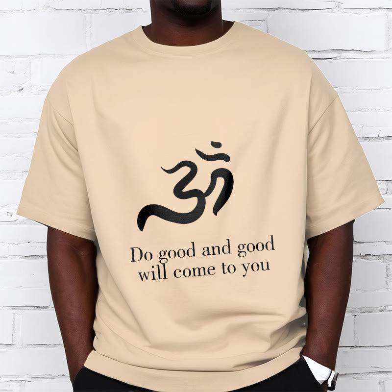 Buddha Stones Casual Om Symbol Sanskrit Spirituelles Design Baumwolle T-Shirt - image 10