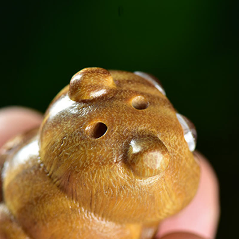 Buddha Stones, grünes Sandelholz, kleines Blatt, rotes Sandelholz, süßes Schwein, Tiere, positive Dekoration - image 4