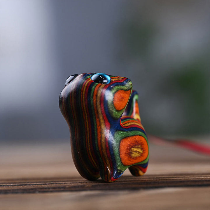 Buddha Stones, Regenbogen, Eukalyptus, süße Katze, Tiere, ruhige Dekoration - image 3