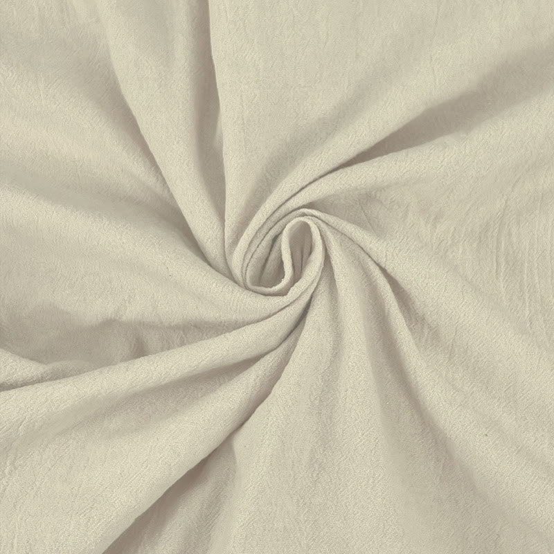 Buddha Stones Einfarbiges Langarm-Herrenhemd aus Leinen mit Kapuze und Kordelzug - image 31