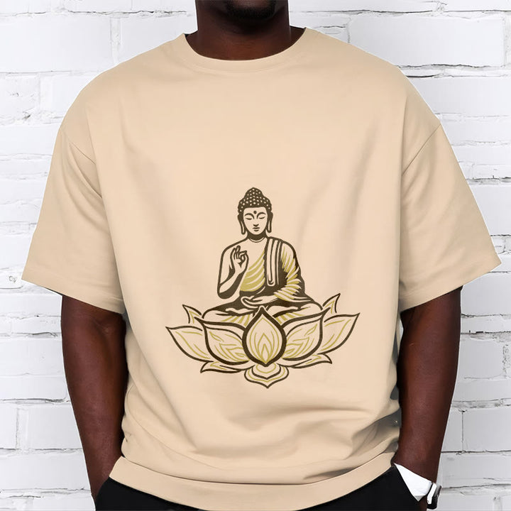 Buddha Stones Buddha Meditieren Im Lotus Tee T-shirt - image 10