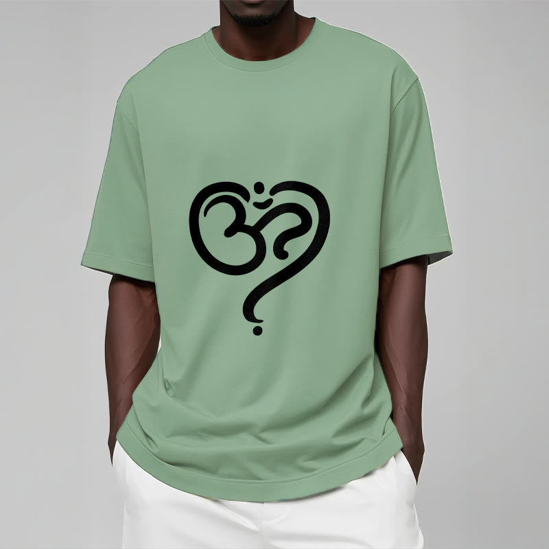 Buddha Stones Liebe Herz OM Symbol Design T T-shirt - image 19