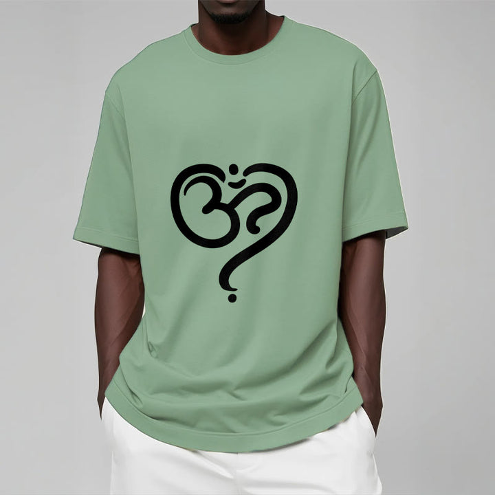 Buddha Stones Liebe Herz OM Symbol Design T T-shirt - image 19