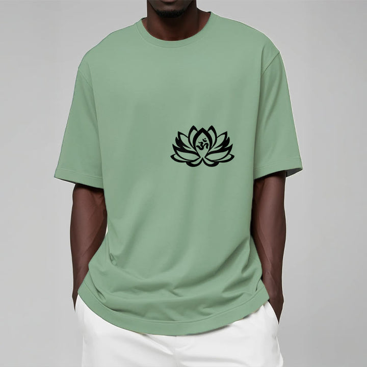 Buddha Stones Lotus Blume OM Symbol Design T T-shirt - image 19