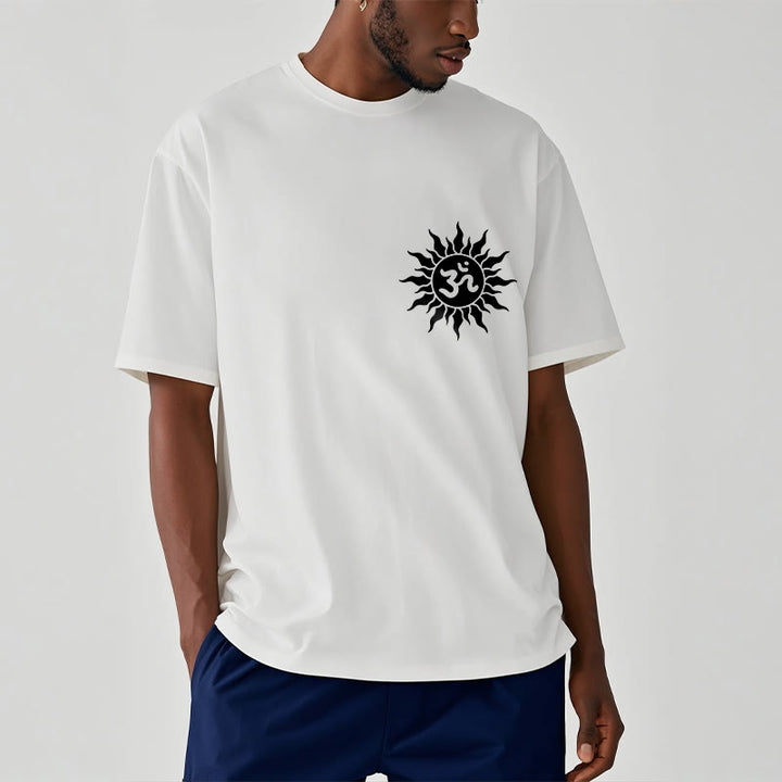 Buddha Stones Sonne OM Symbol Design T T-shirt - image 9