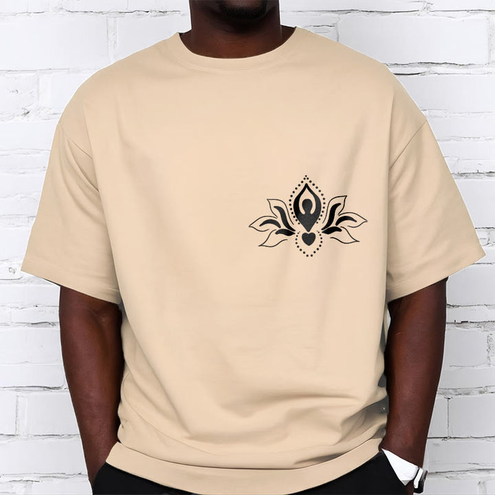 Buddha Stones Lotus Meditation Buddha Muster Design T T-shirt - image 10