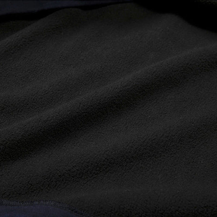 Buddha Stones Jacquard Button Herren Langarm-Jacke aus Baumwolle und Leinen mit Fleecefutter - image 7