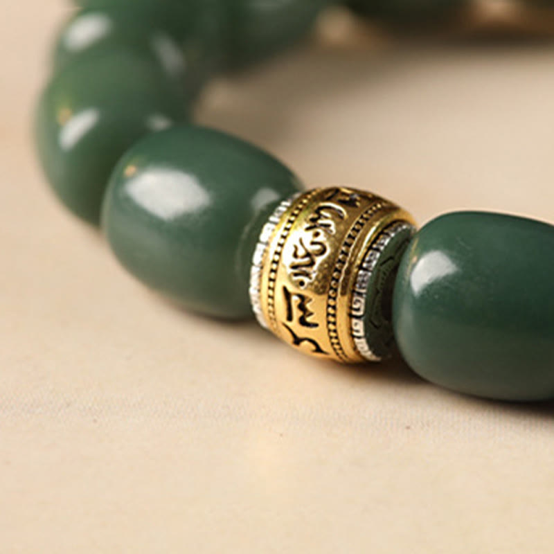 Buddha Stones, Bodhi-Samen, Om Mani Padme Hum, Löwenkopf, Friedensarmband - image 3