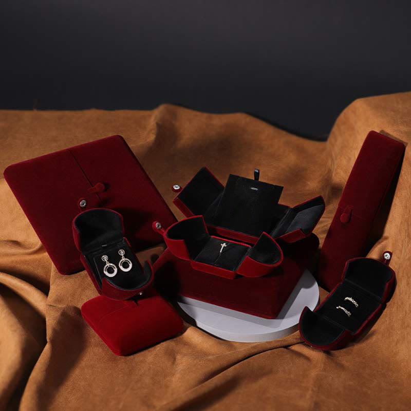 Schmuck-Aufbewahrungsbox, Flanell-Geschenkbox - image 1