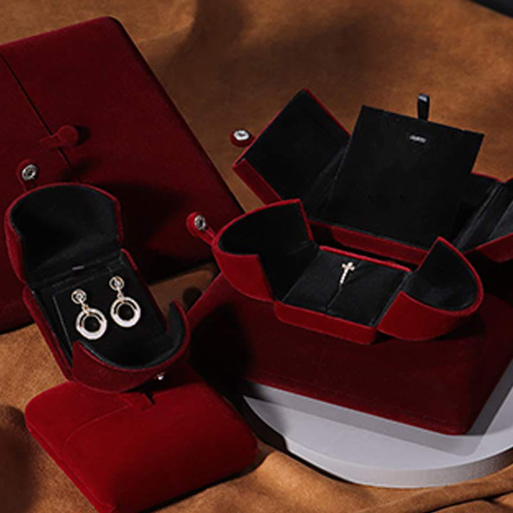 Schmuck-Aufbewahrungsbox, Flanell-Geschenkbox - image 11