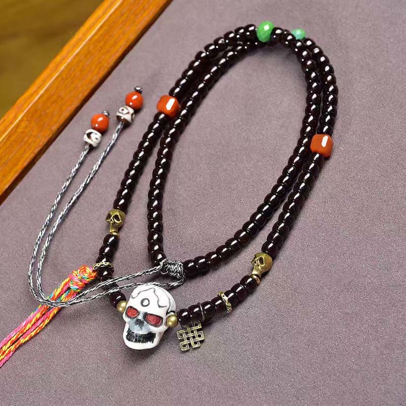 Buddha Stones Tibet Coconut Shell Der Herr des Leichenwaldes Positives Armband - Kokosnussschale (Glück ♥ Positiv) - image 0