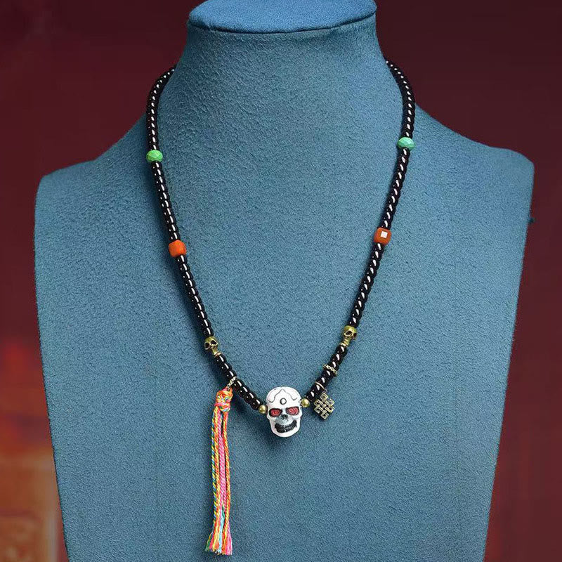 Buddha Stones Tibet Coconut Shell Der Herr des Leichenwaldes Positives Armband - image 2