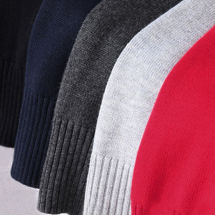 Buddha Stones Herren-Baumwolljacke mit langen Ärmeln und schlichtem Reißverschluss und geripptem Saum - image 16