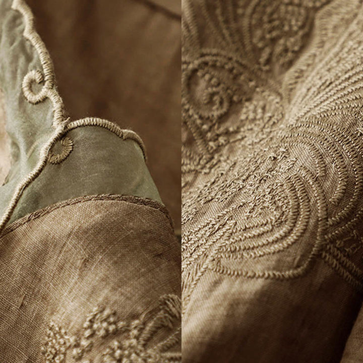 Buddha Stones V-Ausschnitt Schmetterling Damen Halbarm Shirt - image 13