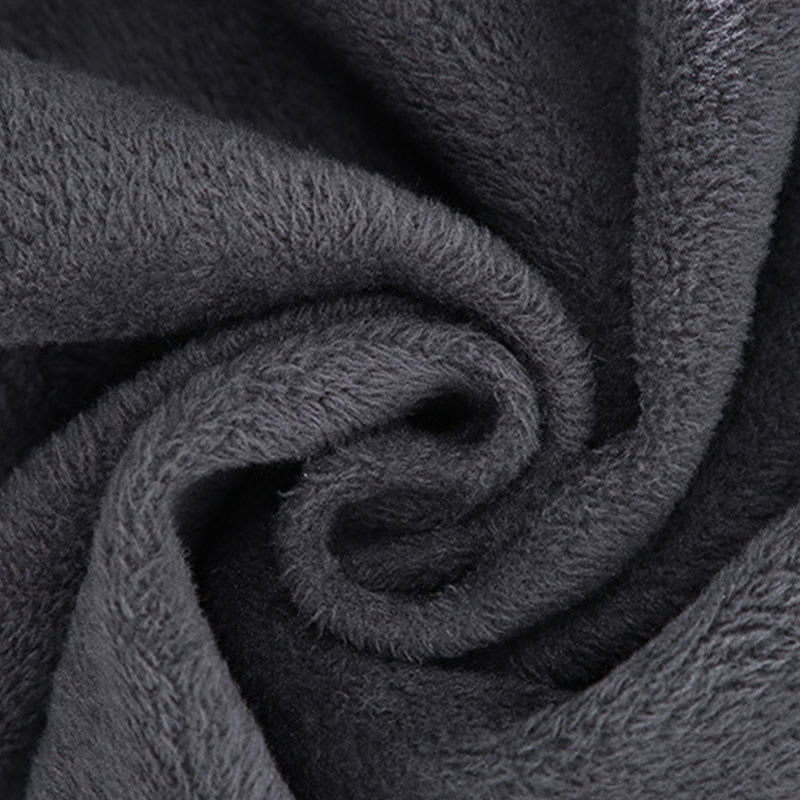 Buddha Stones Herren-Jacke, einfarbig, langärmlig, mit Thermo-Fleece gefüttert, Ramie-Leinen-Baumwoll-Jacke mit Taschen - image 13