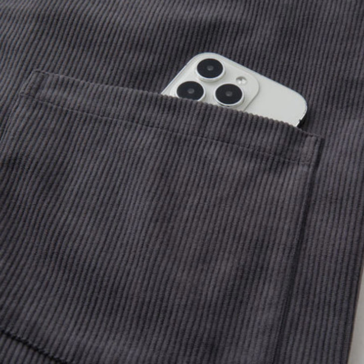 Buddha Stones Herren-Tang-Anzug mit Froschknöpfen, Mandarinkragen, langärmelig, Baumwolle, mit Taschen - image 7