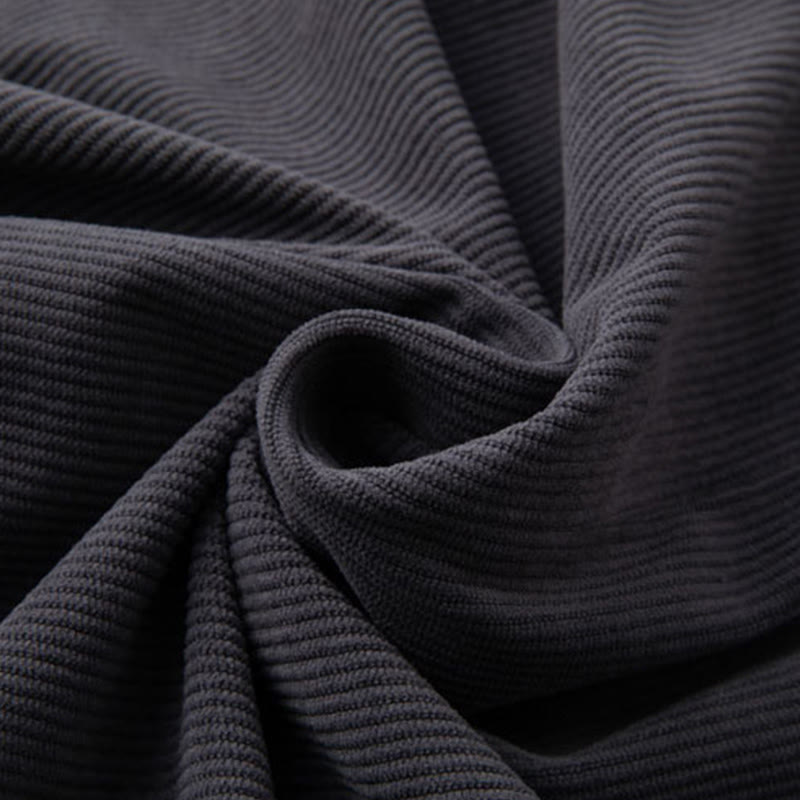 Buddha Stones Herren-Tang-Anzug mit Froschknöpfen, Mandarinkragen, langärmelig, Baumwolle, mit Taschen - image 5