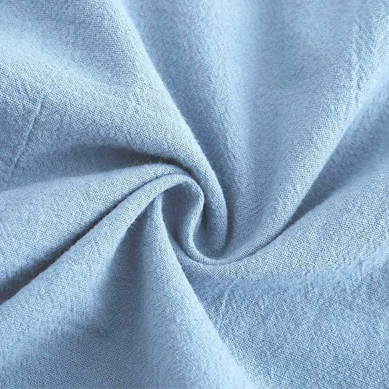 Buddha Stones 2-teiliges Langarm-Shirt-Oberteil mit Taschen und Kordelzughose, Meditationskleidung aus Baumwolle und Leinen für Damen - image 28