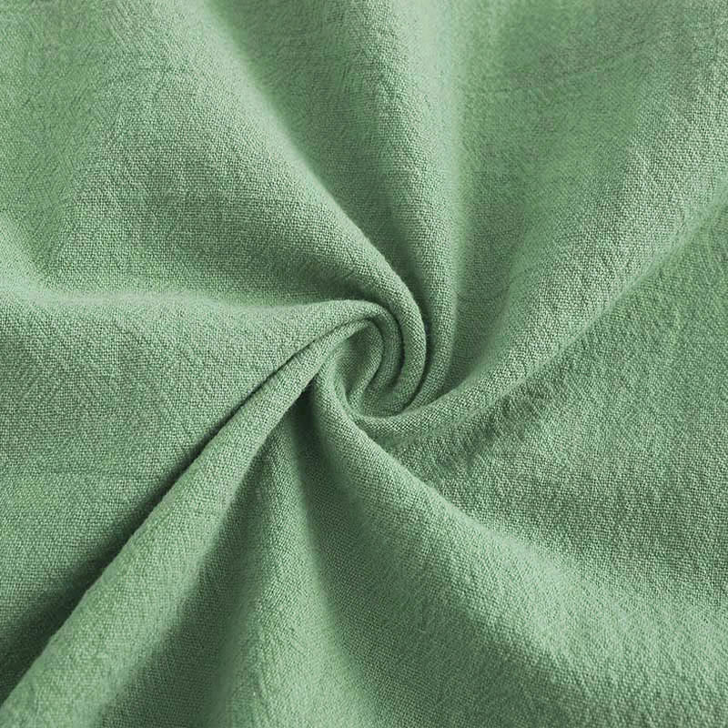 Buddha Stones 2-teiliges Langarm-Shirt-Oberteil mit Taschen und Kordelzughose, Meditationskleidung aus Baumwolle und Leinen für Damen - image 46