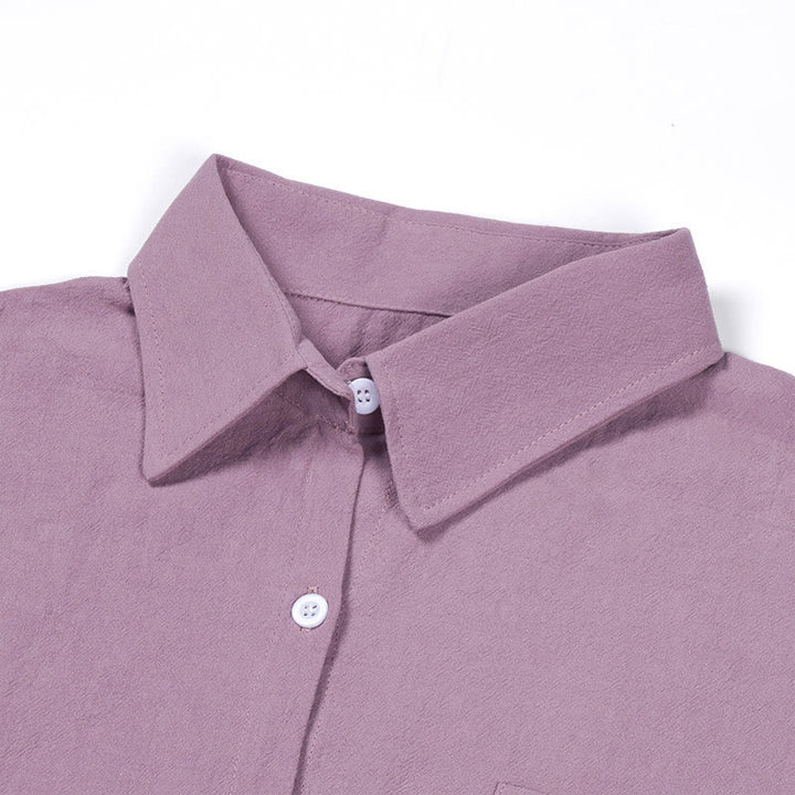 Buddha Stones 2-teiliges Langarm-Shirt-Oberteil mit Taschen und Kordelzughose, Meditationskleidung aus Baumwolle und Leinen für Damen - image 60