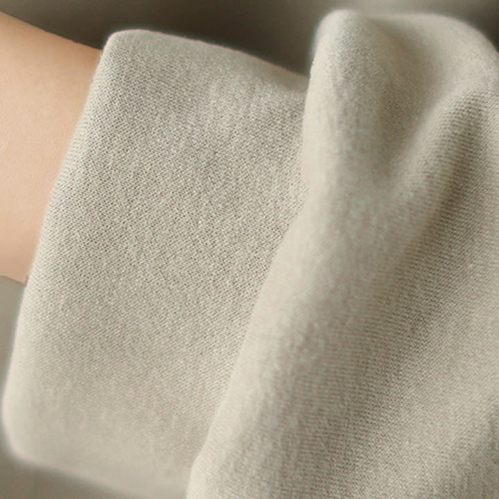 Buddha Stones Plain Damen-Baumwolljacke mit Knöpfen, Rundhalsausschnitt, langen Ärmeln und Taschen - image 16