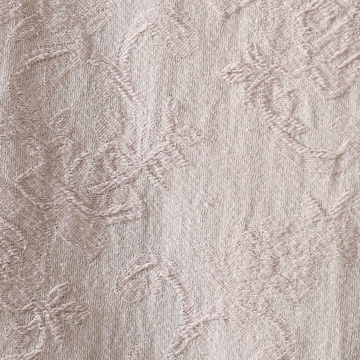 Buddha Stones Lässiges Damen-Baumwollhemd mit Blumenmuster und langen Ärmeln und Stehkragen - image 5