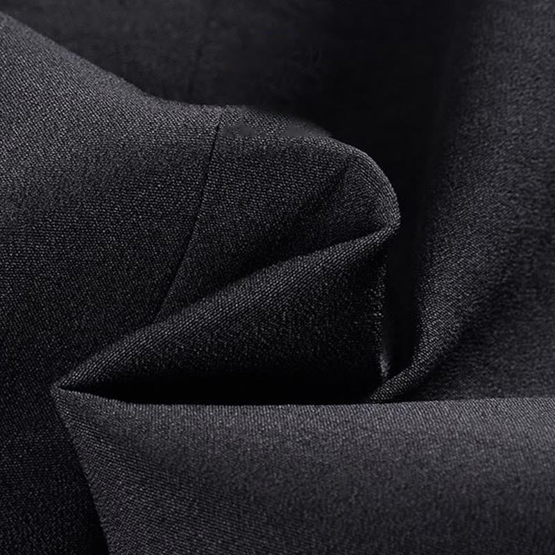 Buddha Stones Stickerei Drache Frosch-Knopf-Design Langarm Herrenjacke - image 9