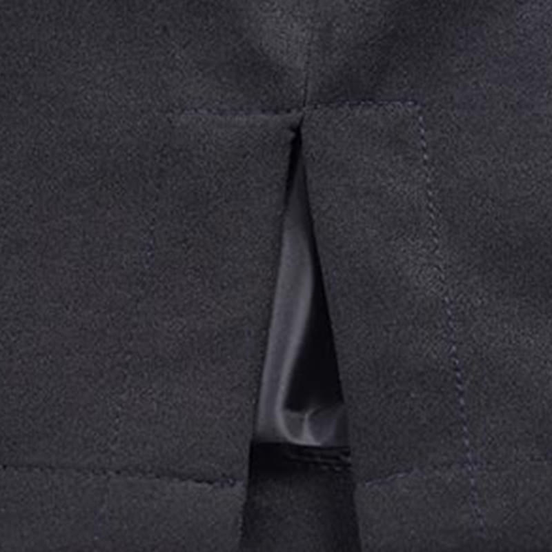 Buddha Stones Stickerei Drache Frosch-Knopf-Design Langarm Herrenjacke - image 12