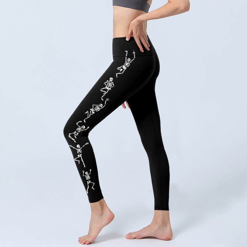 Buddha Stones Der Herr der Leiche Wald Schädel Muster Gym Leggings frauen Yoga Hosen - image 2