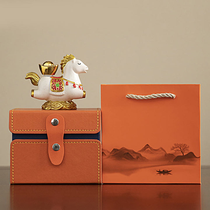 Buddha Stones, chinesisches Sternzeichen, Jahr des Pferdes, Fu-Charakter, Wohlstand, Heimdekoration - image 1