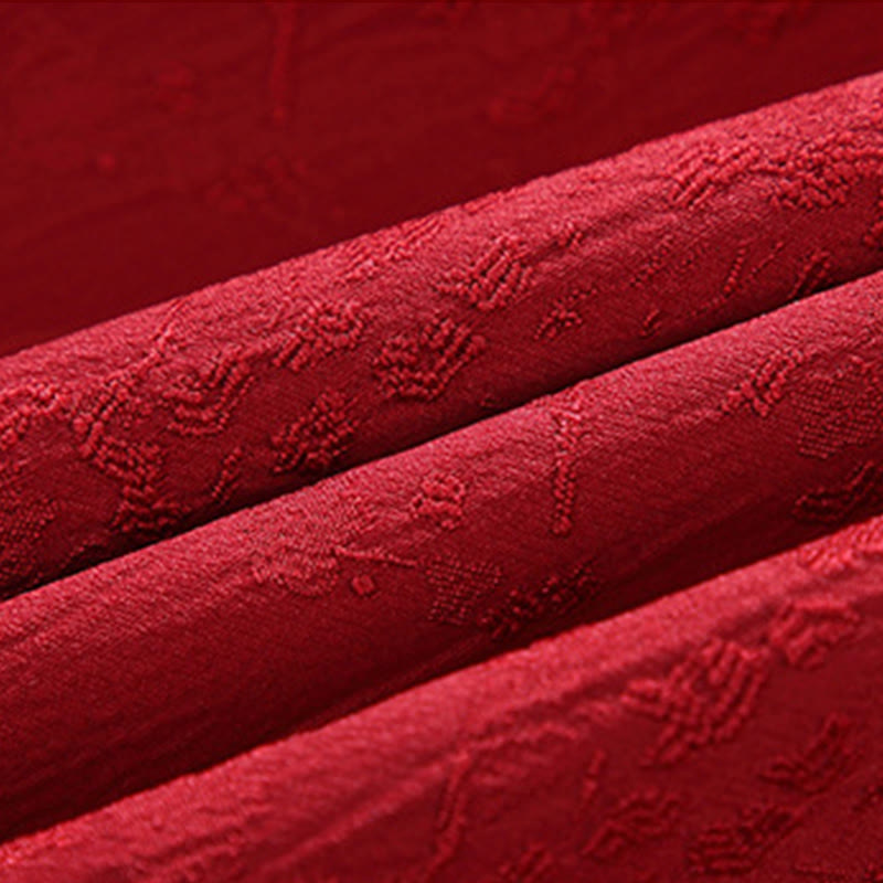 Buddha Stones Jacquard Stehkragen Langarm Herren Baumwolljacke mit Taschen - image 6