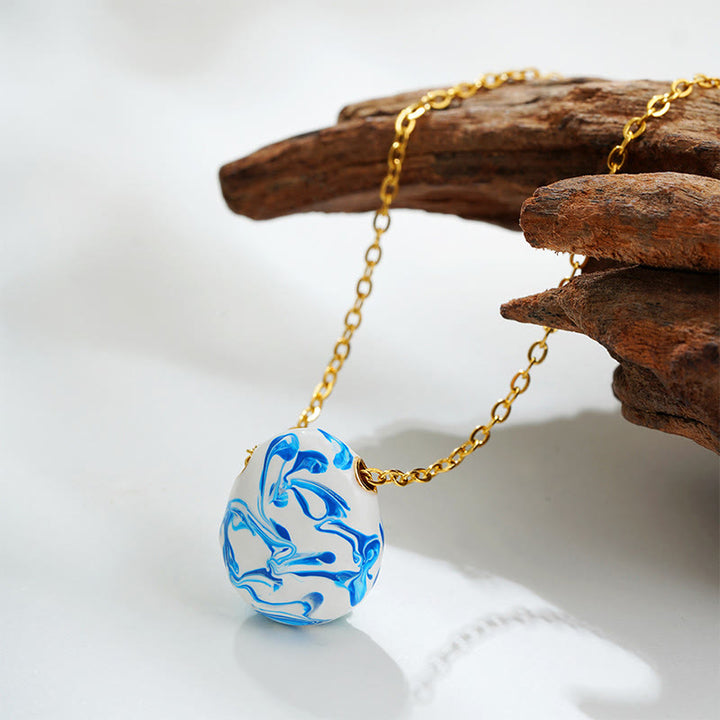 Buddha Stones, Kupfer, Reichtum, Heilung, Wassertropfen-Anhänger, Halskette - Kupfer - image 0