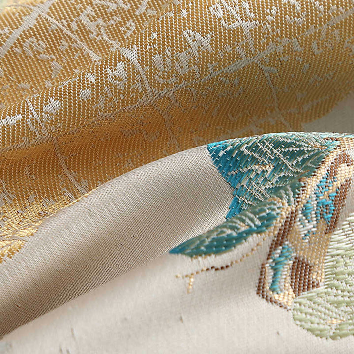 Buddha Stones Mandarin Duck Pfingstrose Blume Frosch-Knopf Langarm Herrenjacke mit Taschen - image 13