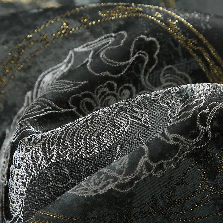 Buddha Stones Kirin Mountains Frog-Button Langarm Herrenjacke mit Taschen - image 12