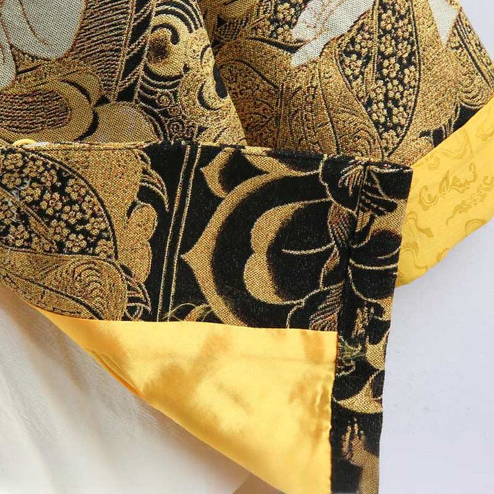 Buddha Stones Avalokitesvara Guanyin Frosch-Knopf Langarm Herrenjacke - image 10