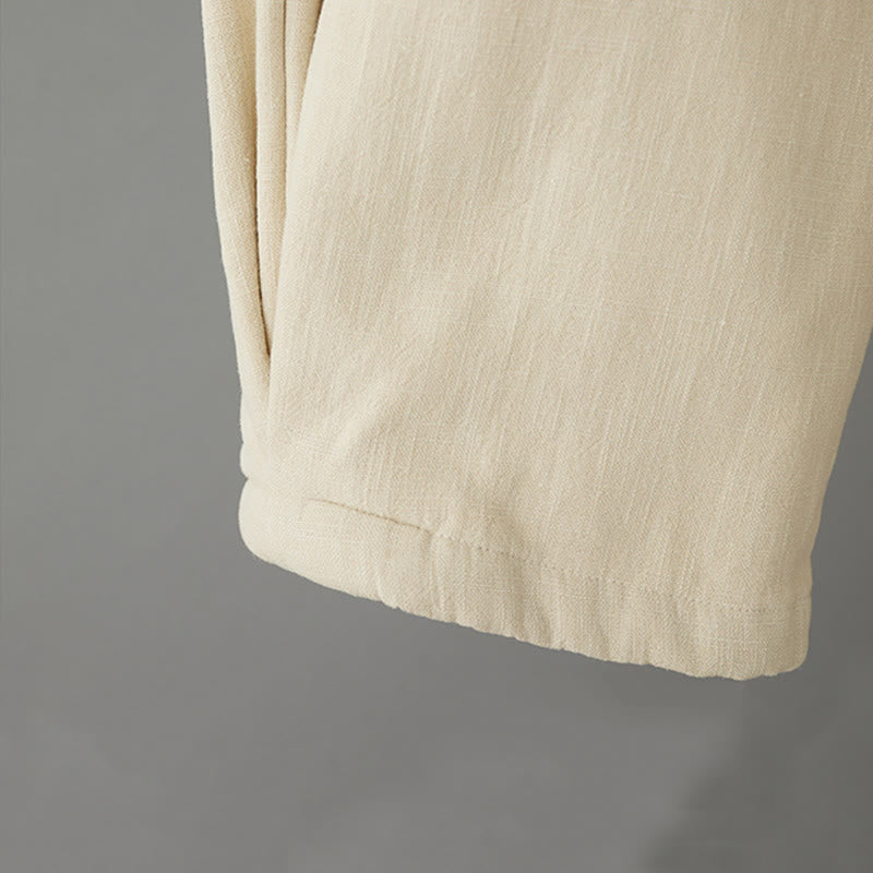 Buddha Stones Winter Damen-Knöchelhose aus Baumwolle mit Thermo-Fleece-Futter und Taschen - image 5