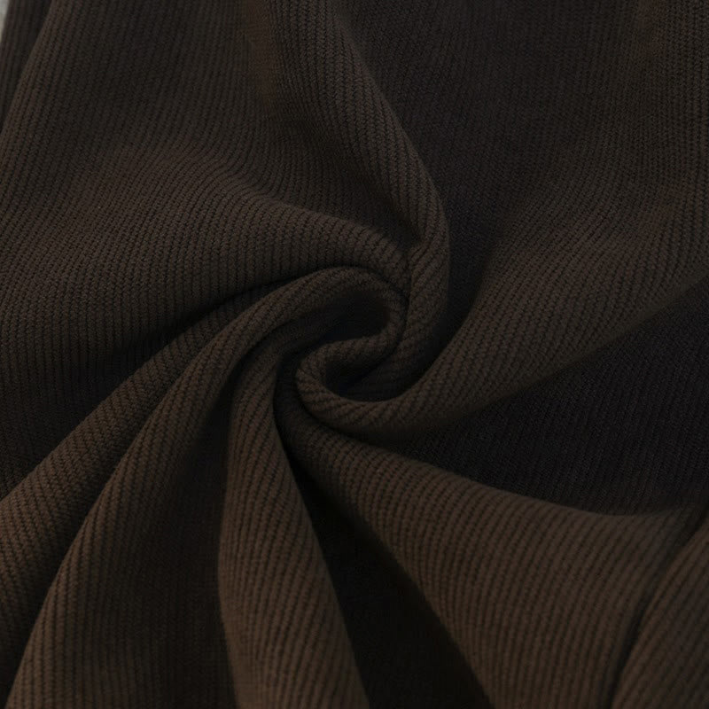 Buddha Stones Damen Patchwork-Hose aus Baumwollcord mit Fleecefutter und weitem Bein und Taschen - image 23