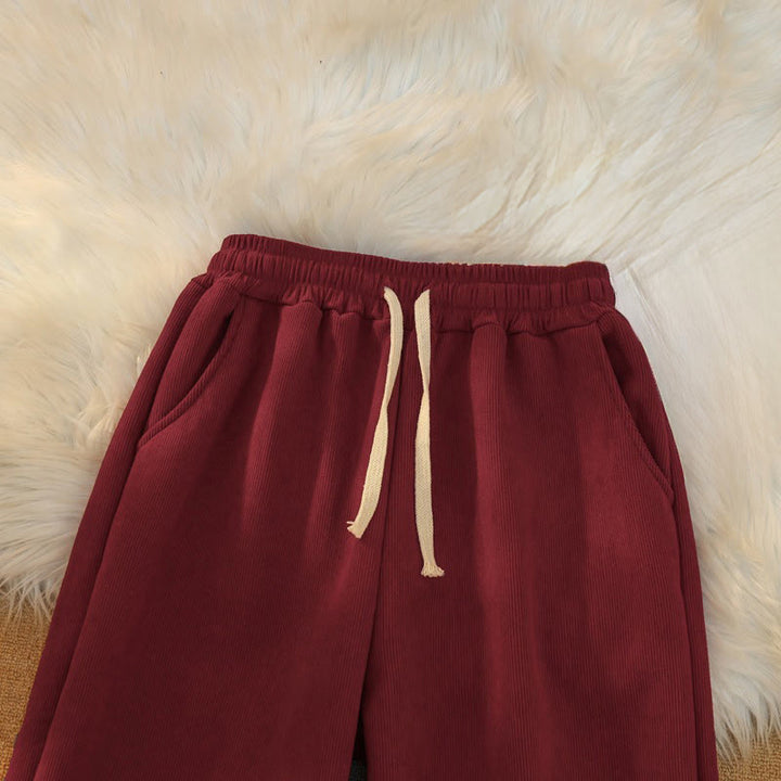 Buddha Stones Damen Patchwork-Hose aus Baumwollcord mit Fleecefutter und weitem Bein und Taschen - image 31