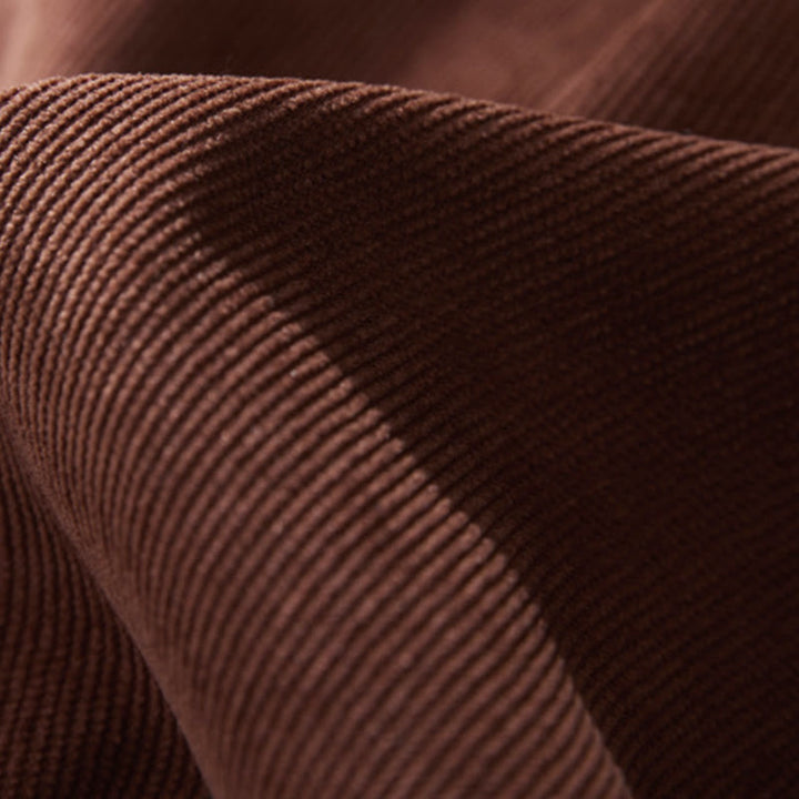 Buddha Stones – Besticktes Blumenmuster – Schnürdesign – Langärmliges Midikleid mit Taschen - image 2