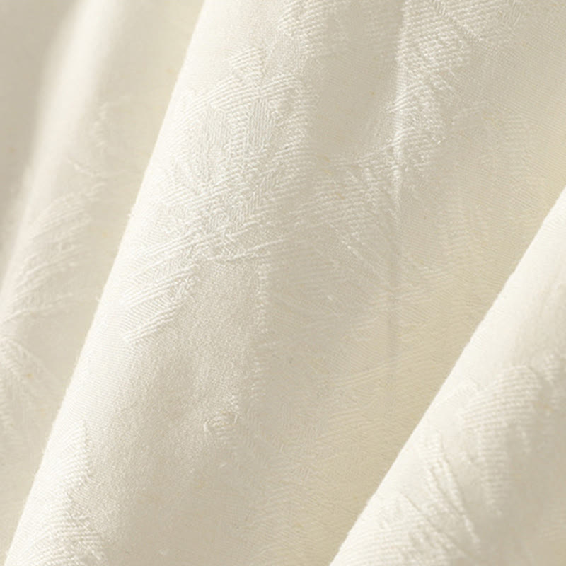 Buddha Stones Damen-Baumwolljacke mit Taschen und einfarbigem Froschknopf-Design, langärmlig - image 10