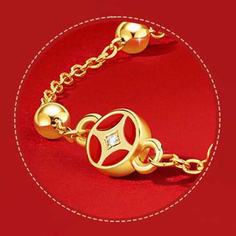 Buddha Stones, Hetian-Jade, Jahr des Pferdes, 925er Sterlingsilber, Zirkonia, rotes Seilarmband - image 10