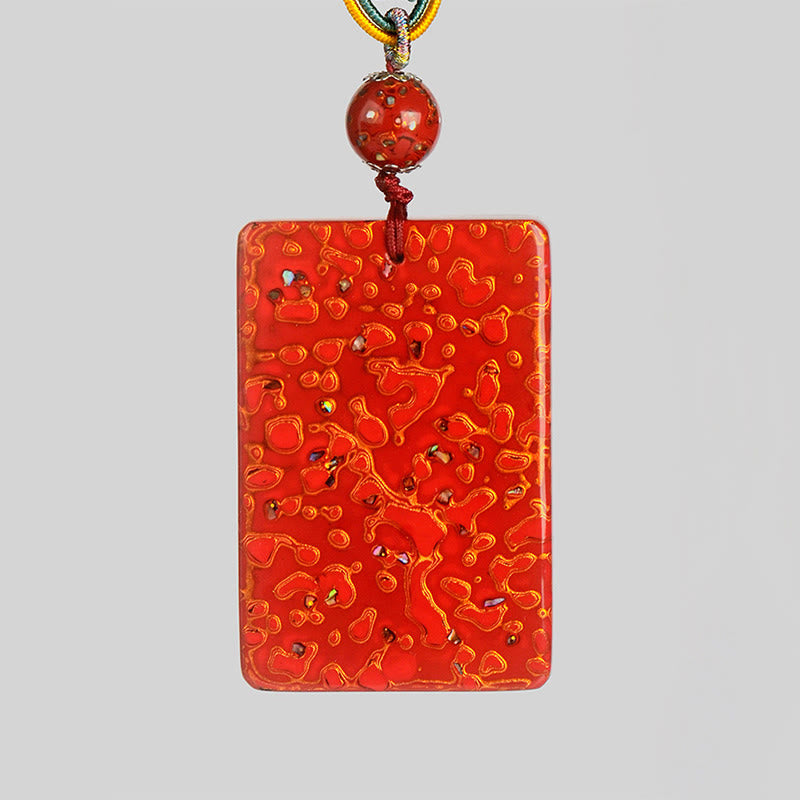 Buddha Stones, handgefertigte Lack- und Sandelholz-Schutzanhänger-Halskette - image 10