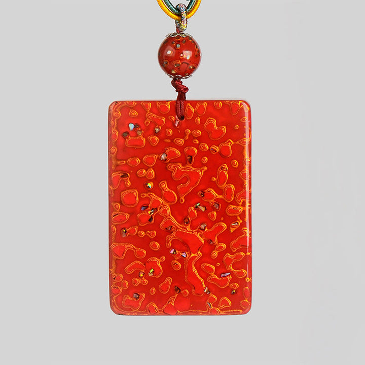 Buddha Stones, handgefertigte Lack- und Sandelholz-Schutzanhänger-Halskette - image 10