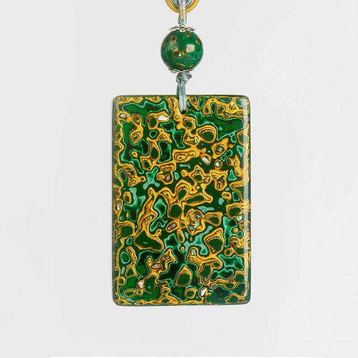 Buddha Stones, handgefertigte Lack- und Sandelholz-Schutzanhänger-Halskette - image 5