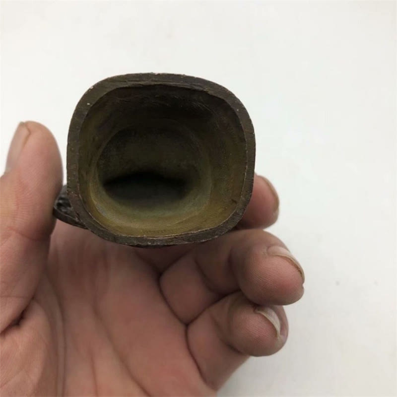 Buddha Stones, Tathagata Buddha, Legierung, Statue, Zen, Heimdekoration, 9 x 4,5 cm - image 4